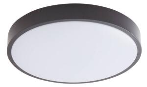Lindby Smart LED lampada da soffitto Innes nero 38 cm RGB CCT Tuya