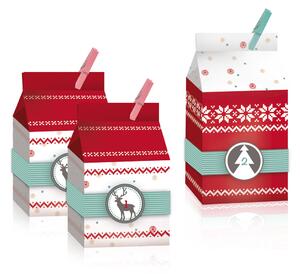 Calendario dell'Avvento ROTH 24 scatole "Nordic Bags" da riempire a piacere