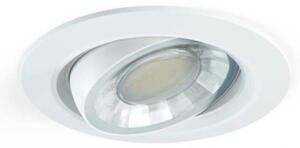 Faretto a led da incasso tondo orientabile Dimmerabile 8W IP44 4000k