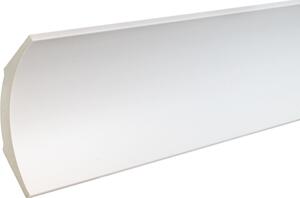 Profilo a stucco PROVISTON in plastica bianca - 75 x 75 x 2000 mm Moderno profilo per il soffitto