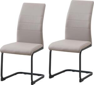 Set di 2 sedie a dondoloPoliuretanocappuccino SallyP HTI-Line
