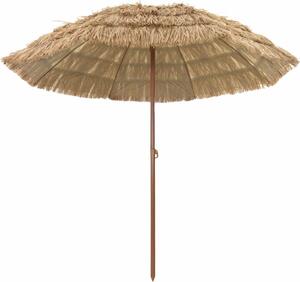 Ombrellone da Spiaggia Naturale 255 x 255 x 255 cm