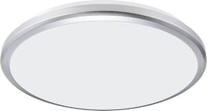 Luce per esterni LED D: 26,5 cm IP54 in bianco argento rotondo bianco neutro 4200 K 1980 lm