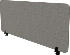 ASSMANN Parete divisoria per scrivania VITECO 140 cm Sesame Nero Grigio, 140x56 cm