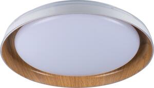 Lampada da soffitto a LED moderna 17,8 W, bianco/legno, Ø 43 cm, luce neutra, NIFU Kanlux