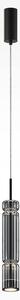 Lampada a sospensione LED Ordo nera 12W, bianco caldo, 1600 lm, metallo, dimensioni: 365x8x8 cm, IP20, Maytoni