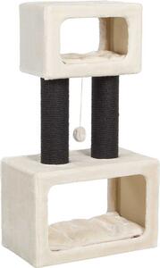 Columbia | Tiragraffi, sdraio, parco giochi per gatti | Canadian Cat | 60 x 36 x 110 cm | beige
