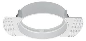 Rossini Kompo KOM07FLT ghiera tonda senza cornice per modulo 7W bianca