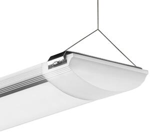 Plafoniera LED 9068 120cm bianco-argento