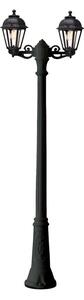 Rossini Chris T.20600-2 lampione alto da giardino 2 luci E27 IP44