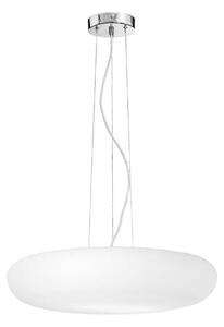 Rossini Glenn S.10470 lampada a sospensione in vetro soffiato bianco