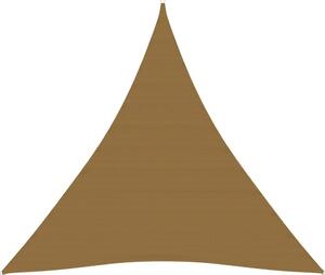 Vela Parasole 160 g/m² Grigio Talpa 3x3x3 m in HDPE