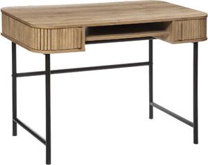 Scrivania a 2 ante "Colva" effetto rovere, larghezza 105 cm - Atmosphera créateur d'intérieur