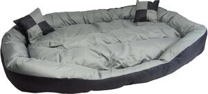 Divano per animali grande - anche letto per cani XL - cesto per cani accogliente e lavabile Divano per animali grande - misura XL 150x120x25cm