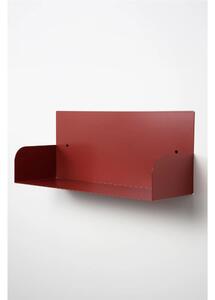 Mensola in metallo D 1 da muro Minimal Dimensioni 60x20x h 25 cm Portata massima 18 kg in acciaio verniciato Rosso terracotta