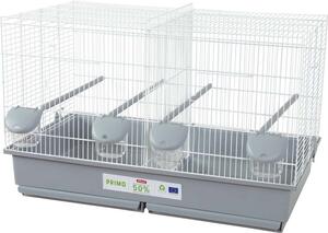 Gabbia in plastica ecologica per uccelli Primo 69 x 39 x 44,5 cm