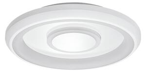 LEDVANCE ORBIS STEA SMART+ WiFi apparecchio, Ø 48 cm, plafoniera LED rotonda dimmerabile per interni, 32W, temperatura colore 2700 - 6500K, 2150 lumen, 2 moduli LED RGB, apparecchio di design rotondo, bianco