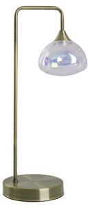 Lampada da tavolo Varna LED Ø17,5 cm ottone