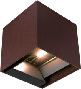Applique solare da esterno 9 W 800 lm con sensore di movimento IP65 in acciaio Corten V-TAC VT-409CCT-C