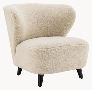 Poltrona lounge in teddy Hydra