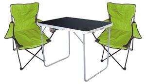 Set da campeggio 3 pezzi mobili da giardino tavolo da campeggio 2 sedia da campeggio sedia pieghevole