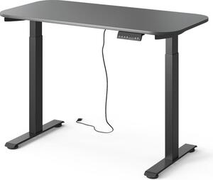 Scrivania Vicco Elevate Nero/Antracite 120 x 60 cm 2 motori, Model 58662