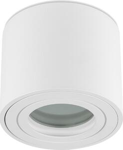 Sweet LED faretto da superficie bagno piatto alluminio bianco IP44 faretto da superficie 230V