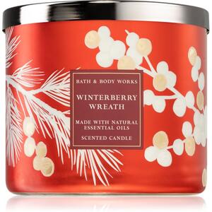 Bath & Body Works Winterberry Wreath candela profumata 411 g