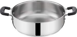 LAGOSTINA Pentola a Induzione Casseruola 24 cm Acciaio Inox - Pratica
