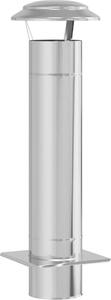 Estensione Camino Argento 25 x 25 x 82 cm Acciaio inossidabile