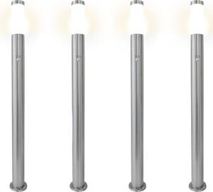 Grafner 4x XXL: lampada da esterno in acciaio inossidabile con sensore di movimento