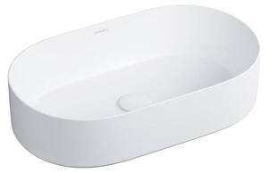 Omnires MESA MESA530BM lavabo da appoggio, bianco opaco