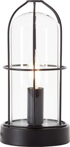 Lampada BRILLIANT Lampada da tavolo Storm nera | 1x D45, E14, 40W, adatta per lampade a goccia (non incluse) | Con interruttore a cavo intermedio