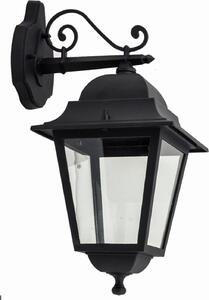 Lampada da parete per esterni nero rustico lanterna giardino