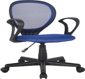 Sedia da ufficio Sedia da scrivania blu/nero H-2408F/2059