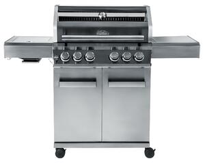 Barbecue a gas CHEF CUISINE Premium in acciaio inossidabile con 4+2 bruciatori