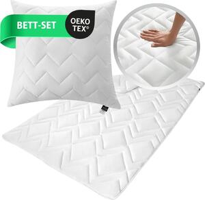 SET letto trapunta invernale 135x200 + cuscino 80x80 Collezione Classic Dream