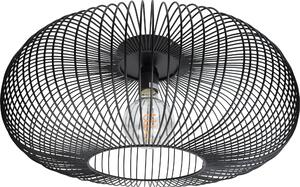 Lampada da soffitto Urban Interiors Meya Large – Metallo – Nero – Ø50