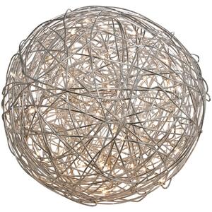 Star 802-75, illuminazione per esterni, metallo, argento, 30 x 30 x 30 cm