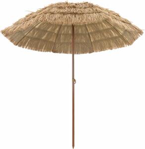 Ombrellone da Spiaggia Naturale 205 x 205 x 210 cm