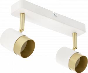 ORIO 2x50W GU10 250V IP20 OS-ORI-2GU10-00 doppia plafoniera rotonda bianca
