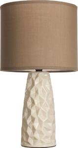 Lampada da tavolo Pauleen Fancy Sculpt E14 max. 20W Taupe, crema