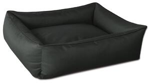 BedDog Lettino per cani MAX Divano per cani Cuscino per cani Lettino per cani con bordo, ANTHRACITE (antracite), (L) ca. 80x65x18 cm