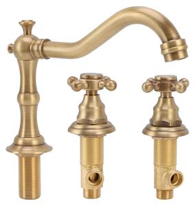 Inovra - Rubinetto da bagno elegante - Miscelatore - Resistente alla corrosione - Filetto G1/2 - Scarico rapido dell'acqua - Installazione semplice - Rubinetto per lavabo