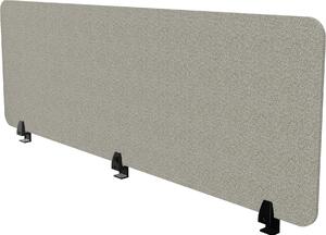 ASSMANN Parete divisoria per scrivania VITECO 160 cm Harbor Nero Grigio, 160x56 cm