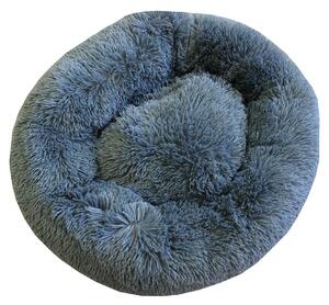 Cuccia per cani morbida 60 cm grigia