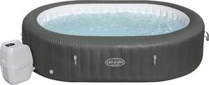 Idromassaggio gonfiabile ovale Lay Z Spa Mauritius AirJet per 7 persone Bestway 60067