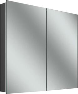 Schneider STYLE TW Armoire de toilette avec éclairage LED, 2 portes, 81,5x71,5x12cm, 194.080.01.44, 194.080.01.44