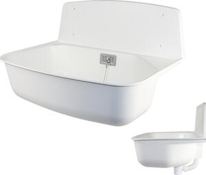Lavello universale in plastica "Basic", bianco