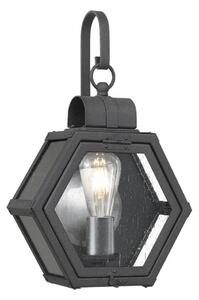 Quintiesse QN-HEATH-S-MB - Applique da esterno HEATH S 1xE27/60W/230V IP44 nera